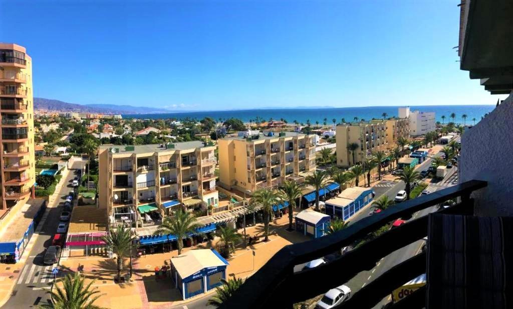 Apartamento Roquetas De Mar Urbanizacion, 2 Dormitorios, Gran Terraza Con Vista Al Mar, Wi-Fi, Parking Y Piscina Luaran gambar