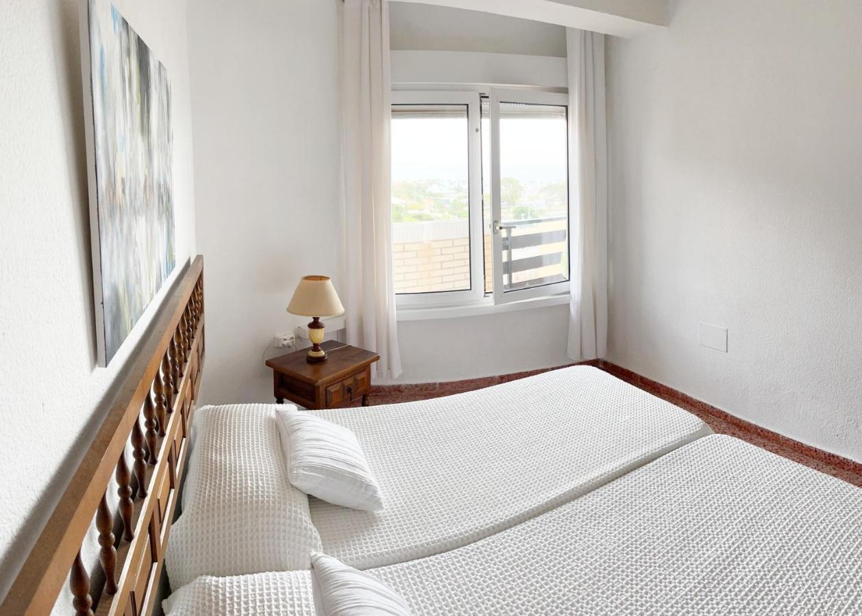 Apartamento Roquetas De Mar Urbanizacion, 2 Dormitorios, Gran Terraza Con Vista Al Mar, Wi-Fi, Parking Y Piscina Luaran gambar